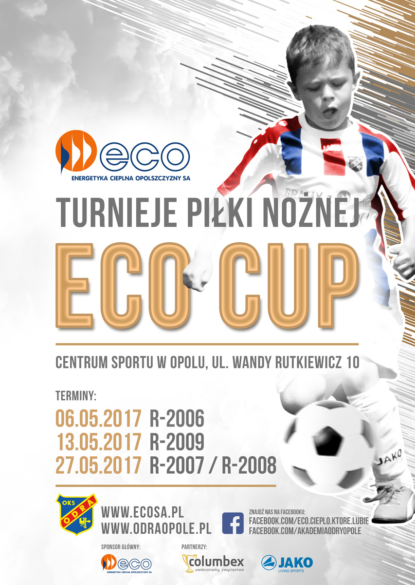 ECO CUP, w podwójnej odsłonie już w najbliższą sobotę, 27 maja-roczniki 2007 i 2008 stają do walki