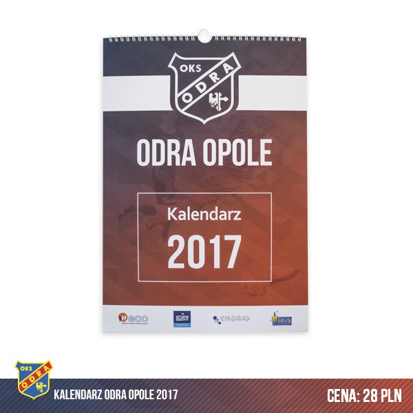Kalendarz Odry Opole na rok 2017