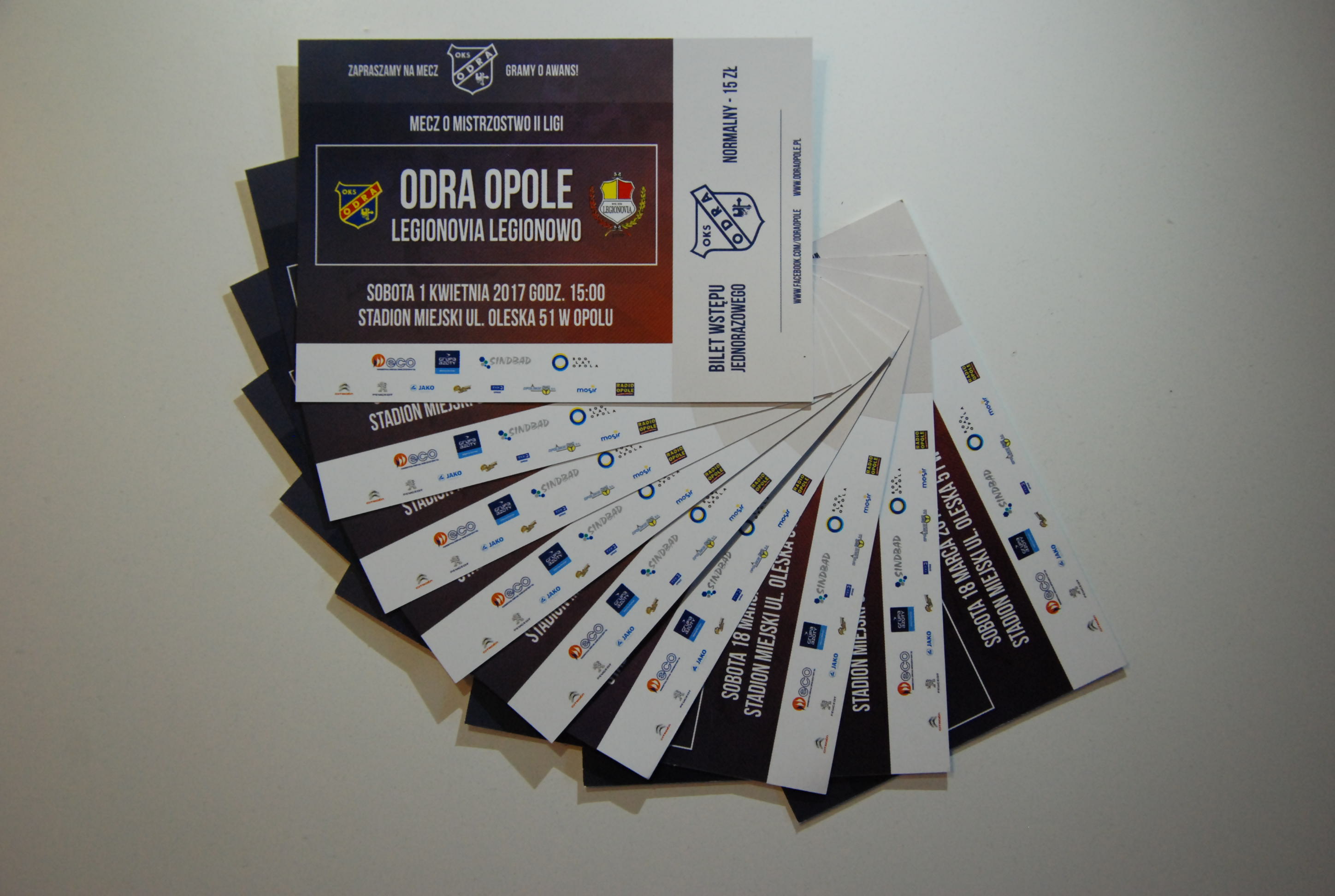 Bilety na mecz Odra – Legionovia już dostępne!