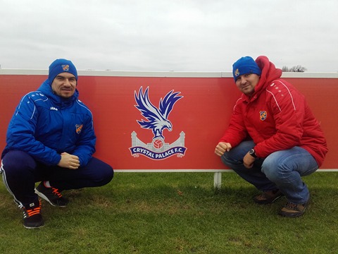 Trenerzy Odry na stażu w Crystal Palace