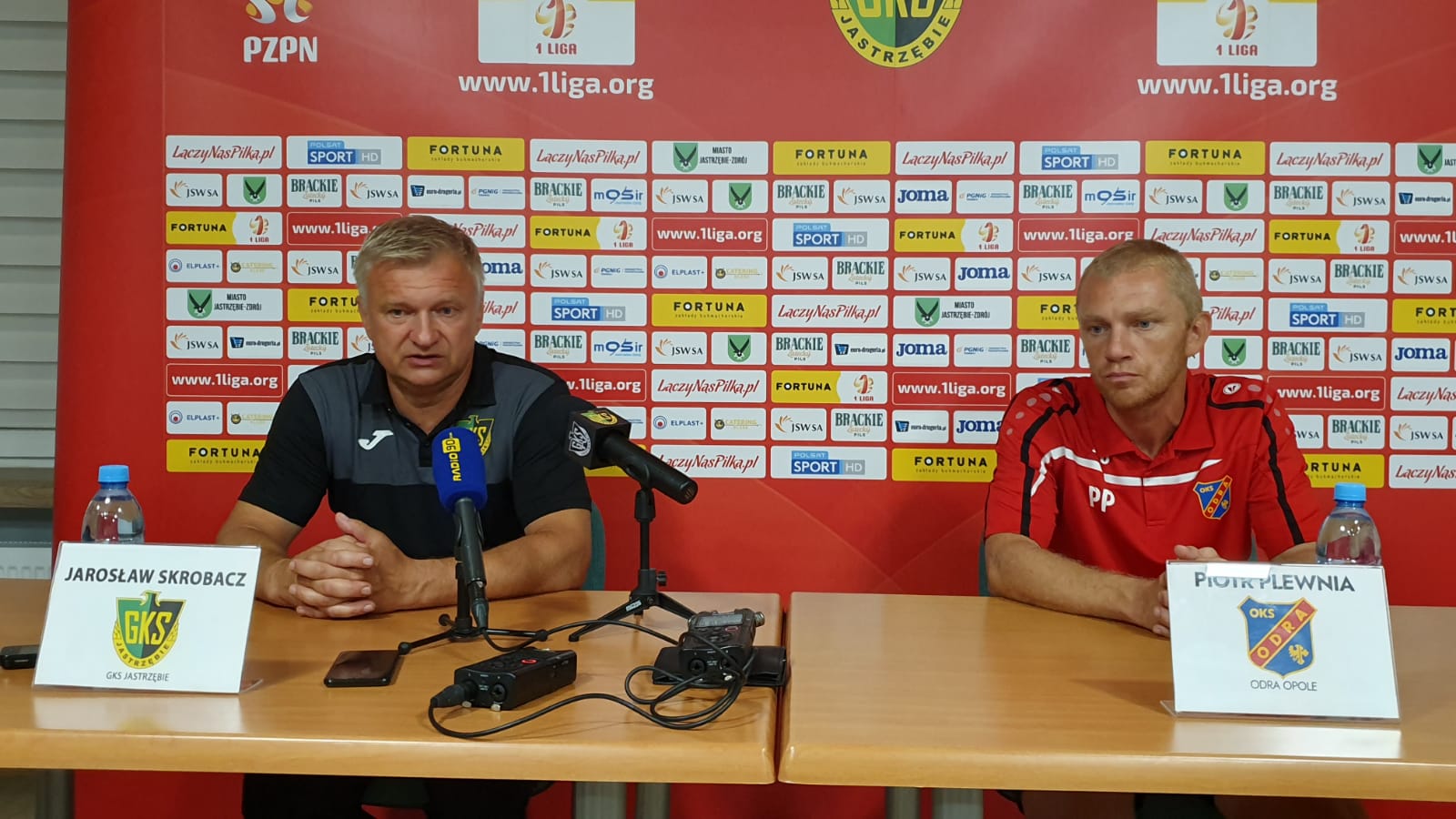 Konferencja prasowa po meczu GKS Jastrzębie – Odra Opole