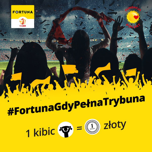 #FortunaGdyPełnaTrybuna znów w Fortuna 1 Lidze!