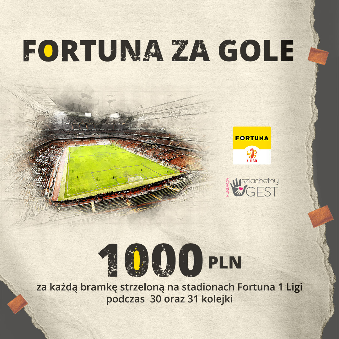 #FortunaZaGole na rzecz Zuzi Kaproń!