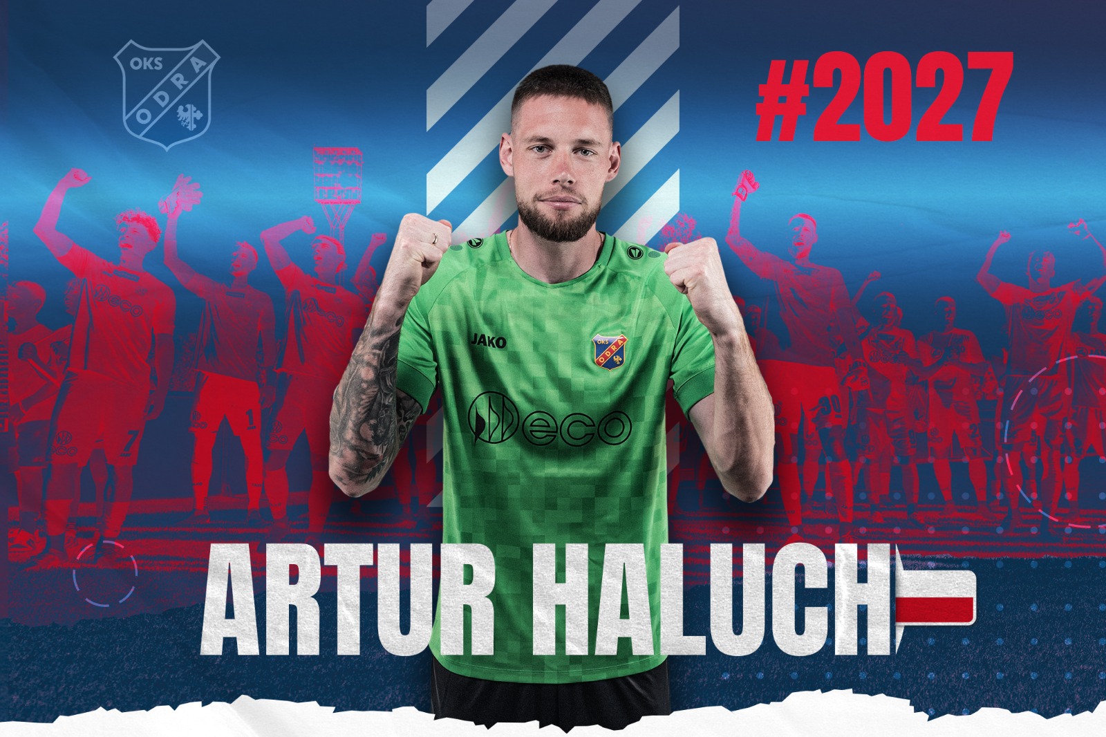 Artur Haluch z nowym kontraktem!